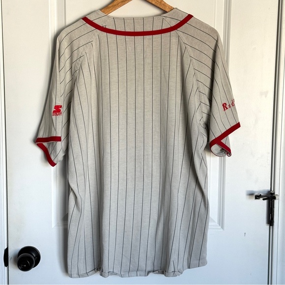 Vintage Starter Boston Red Sox Pinstripe Jersey Size Large - Picture 2 of 7